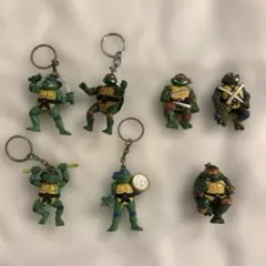 タートルズ 90s アメリカ購入 ヴィンテージグッズセット キーホルダー他