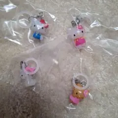 ハローキティ めじるしアクセサリー 新品未開封品 4点セット