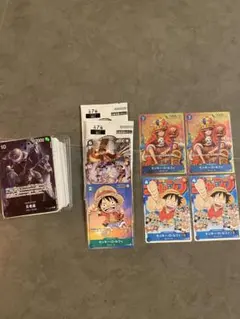 ワンピース　カードセット　ルフィ　プロモ