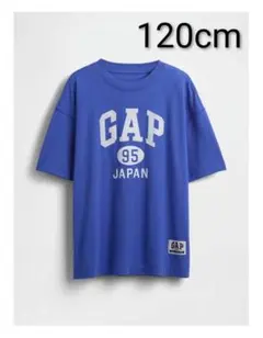 【新品・S・120㎝】オーバーサイズ GAP ロゴ チュニック Tシャツ