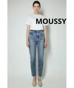 【MOUSSY vintage加工 スキニーデニム ジーンズ 24】マウジー