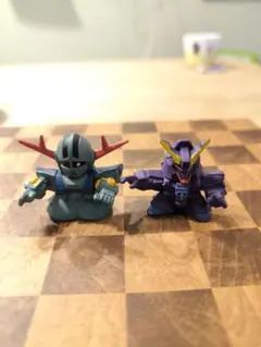 [複数購入で640円] SDガンダムフルカラー　ジオング＆サイコガンダムMkⅡ