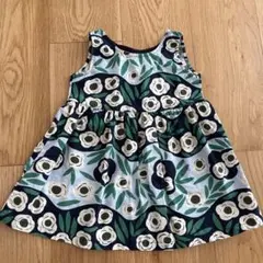 ユニクロ マリメッコ marimekko フラワープリント ワンピース
