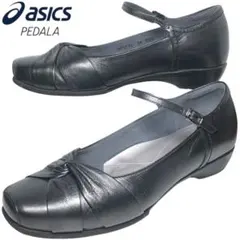 美品 ASICS PEDALA アシックス ペダラ ストラップ パンプス