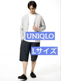 UNIQLO メンズ ステテコ Lサイズ ブラック無地