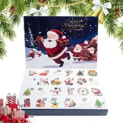 クリスマス アドベント カレンダー ボックス 充填用、24 日間　カウントダウンのサムネイル