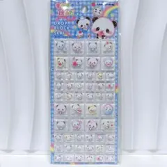 【国内正規品】もちもちぱんだ　タイルシール　DROP BLOCK SEAL