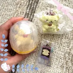 ポムポムプリン ジェムリーズ＆シークレットチャーム＆キャラパキミニチュア