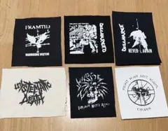 布パッチ/ハードコア/クラスト/パンク ①