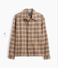 GAP リラックスフィットストレートヘム　フランネルシャツ