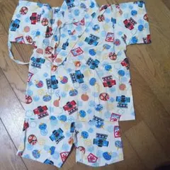 甚平 サイズ100 和風柄