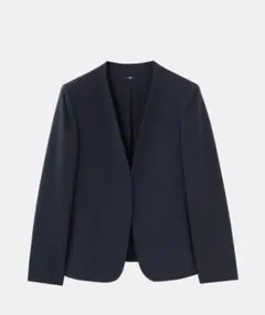 PLST トリアセブレンドカラーレスジャケット テーパードパンツ