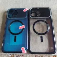 iPhone用ケース 2種セット MagSafe対応iPhone１５１６