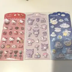 サンリオ マシュマロステッカー クロミ シナモン　ベビー マイメロディ　キティ