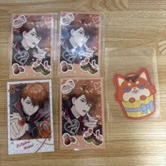 にじさんじMelty Valentineカード、ステッカー　北見遊征　5点セット