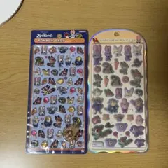 ズートピアシール　ボンボンドロップ　コットンパフィ2点セット ディズニー