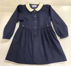 ミキハウス ネイビー ワンピース