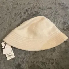 UNIQLO アジャスタブルウールバケットハット　ホワイト