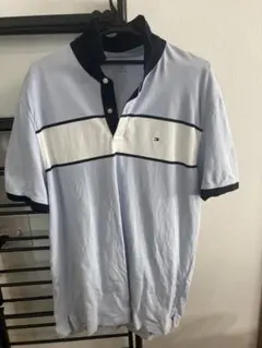 Tommy Hilfiger ポロシャツ ライトブルー XL