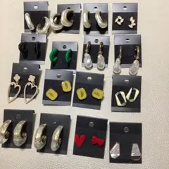 未使用　ピアス　アソート　セット　16ペア　②