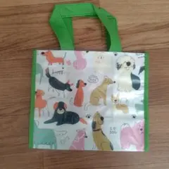 犬のイラスト　お出かけ・お散歩バッグ　トートバッグ　小型