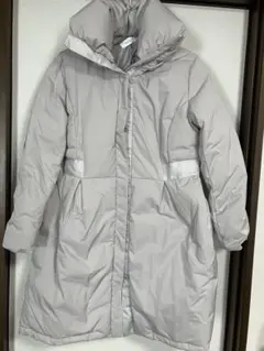 未着用＊ドゥクラッセ＊グログラン使いパディングコート