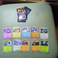 ポケモンカード まとめ売り 大量セットスリーブ入り97枚 - メルカリ