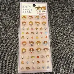 ラス1！平成女子高生カットピースタイルシール 新品！ボンボンドロップおはじき
