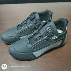 メンズ 26センチ ダイヤル式 ゴルフシューズ ブラック/グレー