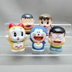 美品　ドラえもん 指人形 まとめ売り ソフビ レトロ