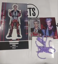 与那嶺瑠唯　アクリルスタンド　ラバーネックレス　フォトカード