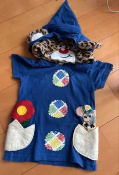 JAM キッズ ノースリーブ ワンピース ブルー