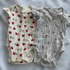 ベビー肌着 2枚セット UNIQLO