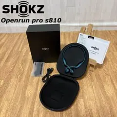 SHOKZ Openrun pro S810 骨伝導イヤホン ブルー