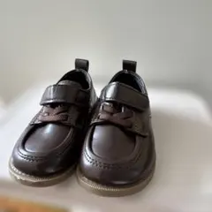 ブラウン フォーマルシューズ 合成皮革