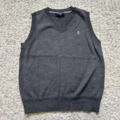 Comme ça du mode ベスト 120サイズ グレー
