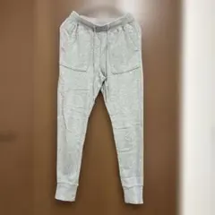 GUグレー スリムフィット スウェット