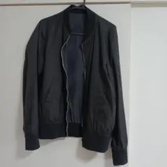 リバーシブル 黒ジャンパー Lサイズ