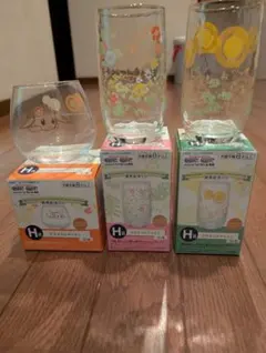 一番くじ ポケモン グラスコレクション H賞 3点セット 未使用 箱あり