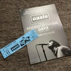 oasis ネブワース1996 DAY2 入場特典　メモリアルチケット+チラシ