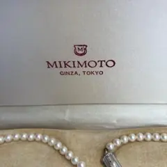 ✨K18 ロング 82cm 箱付✨ MIKIMOTO アコヤ真珠 ネックレス 金 - メルカリ