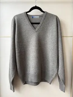 07_Abahouse グレー Vネックセーター