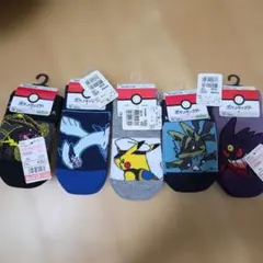 ポケモン靴下5足セット19～24cm