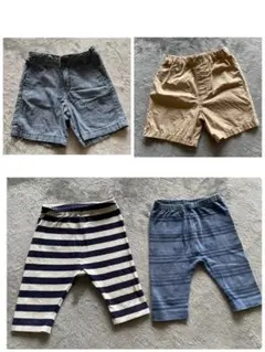 子供服　サイズ80 半ズボン4枚セット