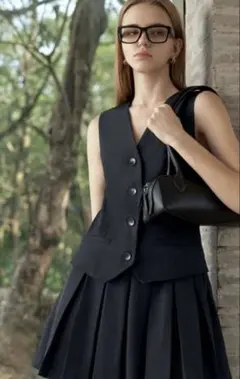 SaturdayCLUB　ツーピース風ワンピースXS