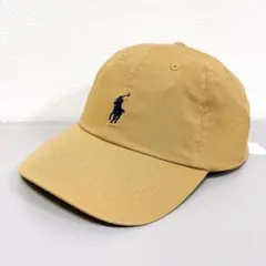 タグ付き✨POLO RALPH LAURENの定番、コットンチノキャップ