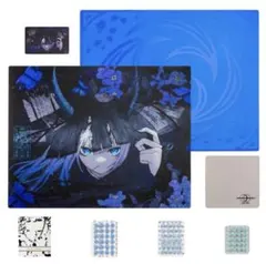 新品 AbyssGaming 嵐玉 ガラス製マウスパッド おまけあり