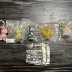 ガチャガチャ☆おおかみくんとなかまめじるしアクセサリー☆セミコンプリートセット