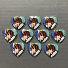 スタジオわさび 狼ゲーム ソウシロウ ハート缶バッジセット