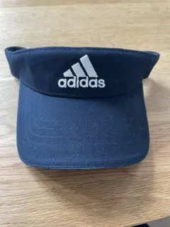 【新品未使用】adidas ネイビー バイザー